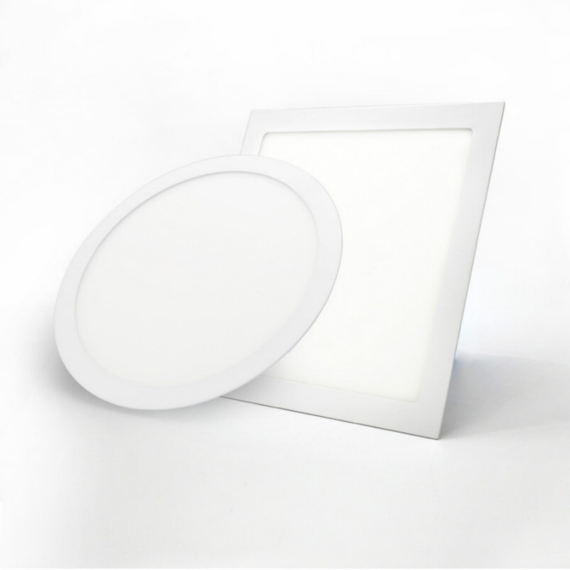 质保三年9W方形面板灯超市用LED超薄面板9WLED方形面板灯嵌入式安装面板灯