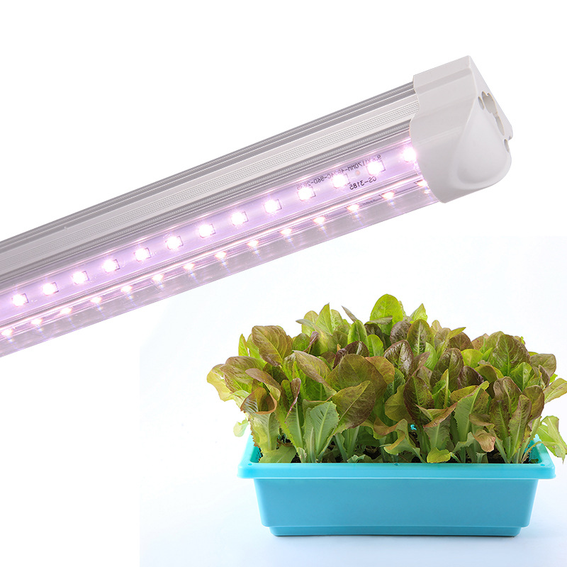 1.2米18W全光谱灯管LED多肉补光灯水培蔬菜育苗食虫草仿太阳植物生长灯管