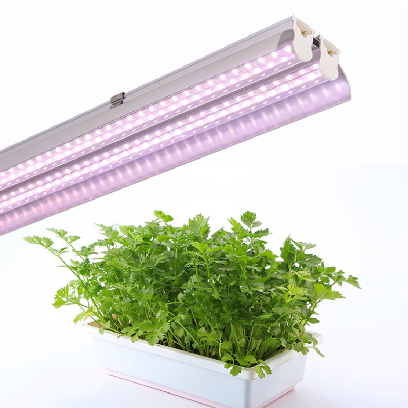 植物生长灯厂家直销V型双排全光谱植物灯管 1.2米36W植物生长灯管 